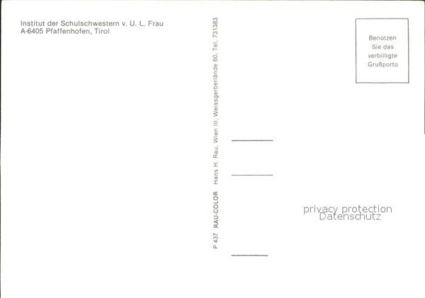 Pfaffenhofen Tirol Institut der Schulschwestern – Bild 2
