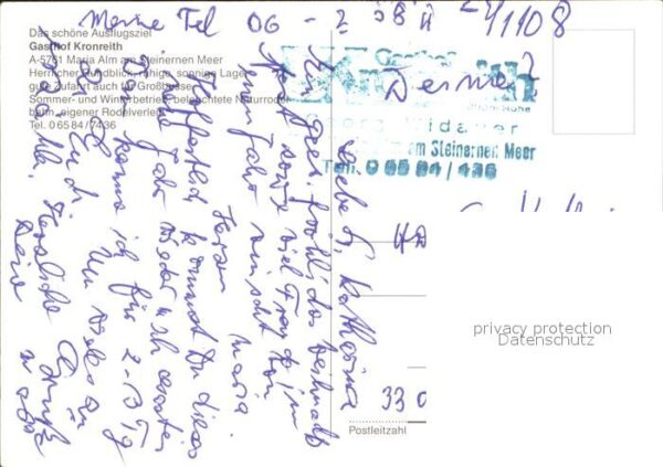 Maria Alm Steinernen Meer Gasthof Kronreith – Bild 2
