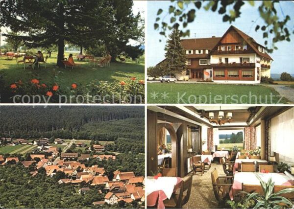 Herzogsweiler Cafe Pension Sonnenschein