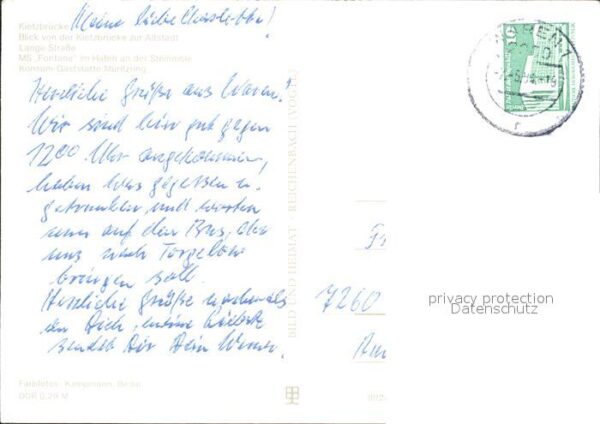 Waren Mueritz Kietzbrücke Lange-Strasse Restaurant-Mü – Bild 2