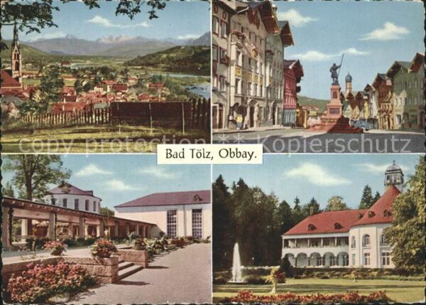 Bad Toelz Marktstrasse Kurwandelhalle Jodquellen