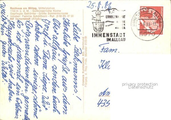 Immenstadt Allgaeu Fliegeraufnahme Rathaus am Mittag Mitte – Bild 2