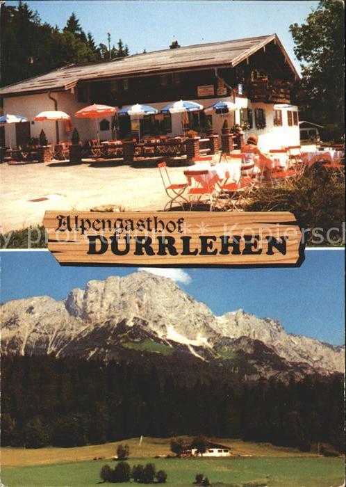 Berchtesgaden Hinter Gern Alpengasthof Dürrlehen