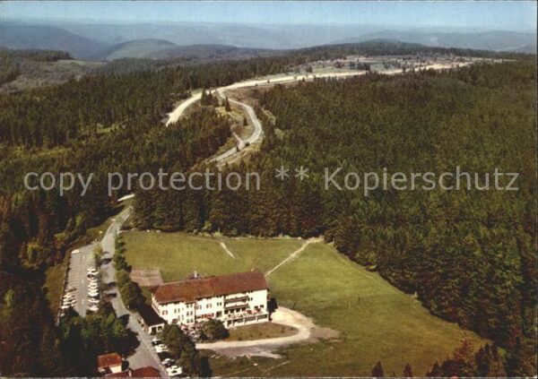 Freudenstadt Fliegeraufnahme Höhenhotel Zuflucht