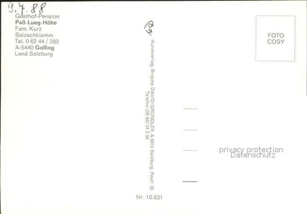 Golling Salzach Gasthof Pension Paß-Lueg-Höhe – Bild 2