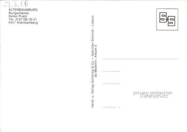 Altenbamberg Altenbaumburg Burgschänke – Bild 2