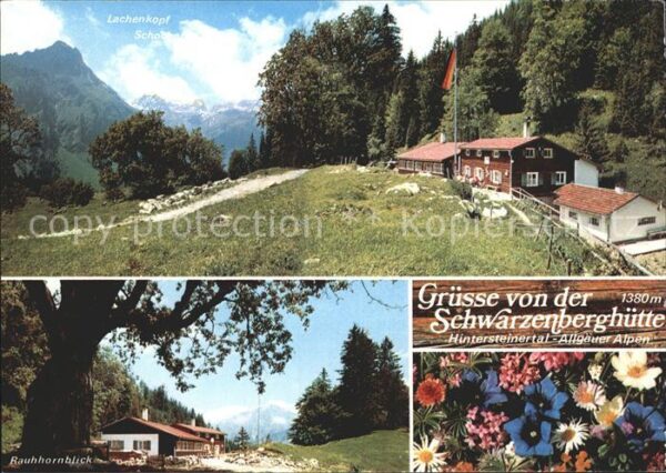 Hintersteinertal Schwarzenberghütte