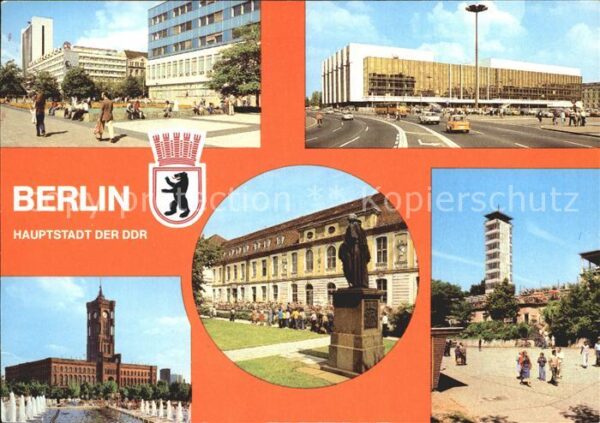 Berlin Palast der Republik Rathaus OpernCafe M