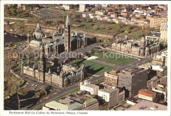 Ottawa Ontario Fliegeraufnahme Parliament Hill