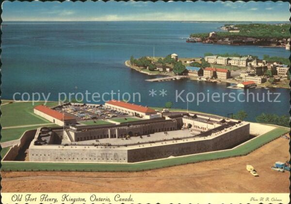 Kingston Ontario Fliegeraufnahme Old Fort Henry