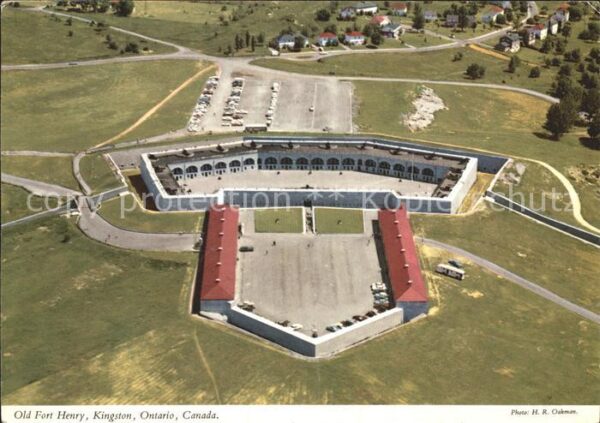 Kingston Ontario Fliegeraufnahme Old Fort Henry