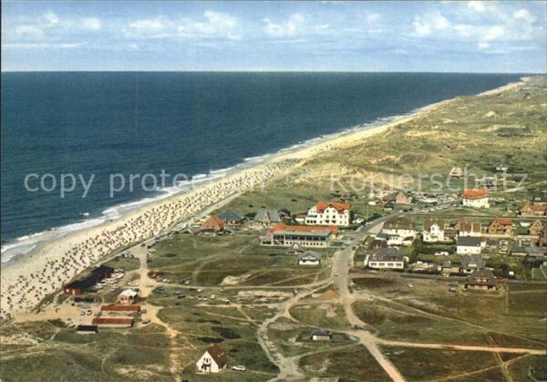 Wenningstedt Sylt Fliegeraufnahme