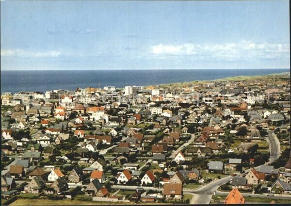Westerland Sylt Fliegeraufnahme
