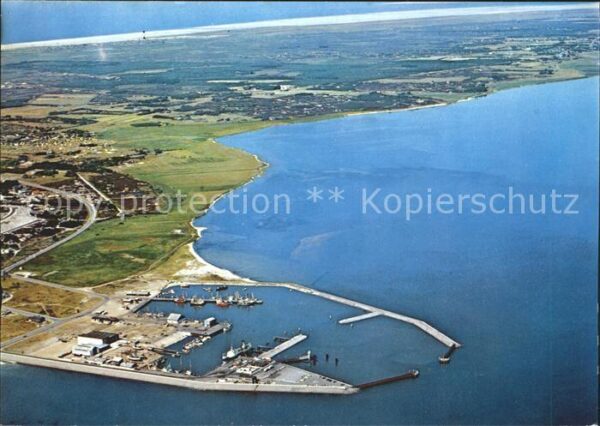 Havneby Fliegeraufnahme Fährhafen
