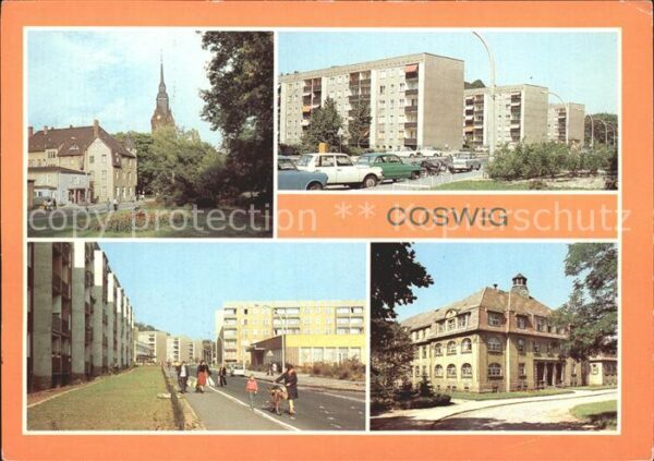 Coswig Sachsen Friedrich-Engels-Platz Pflegeheim-Kreis