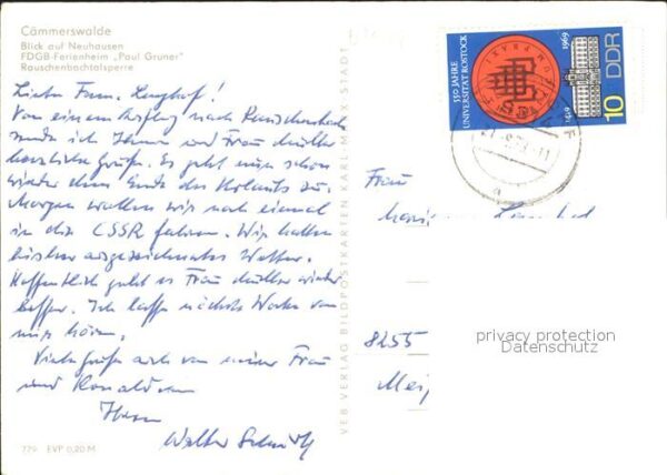 Caemmerswalde Neuhausen Ferienheim Paul Gruner Rausch – Bild 2