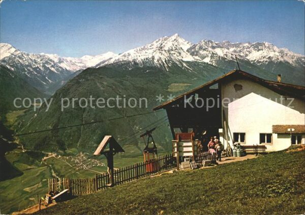 Latsch Vinschgau Bergstation Seilbahn St. Martin am Kofe