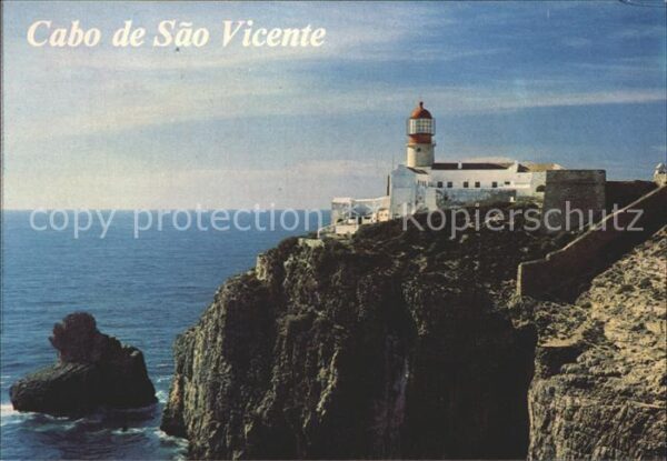 Sagres Algarve Cabo de Sao Vicente Leuchtturm