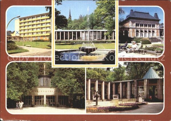 Bad Elster Sanatorium Clara Zetkin Wandelhalle Kur