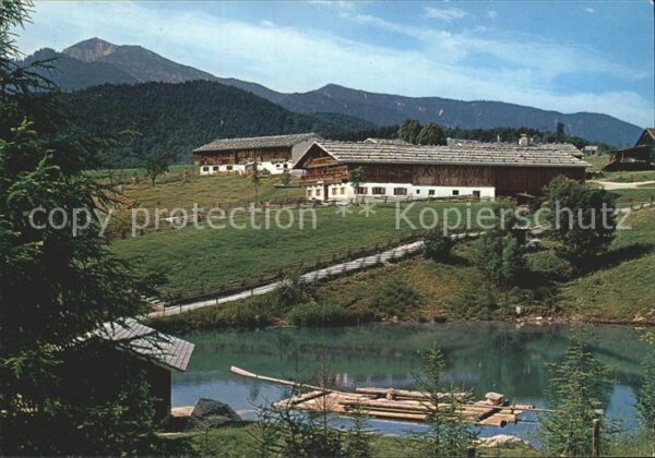 Grossweil Freilichtmuseum Oberbayern an der Glent