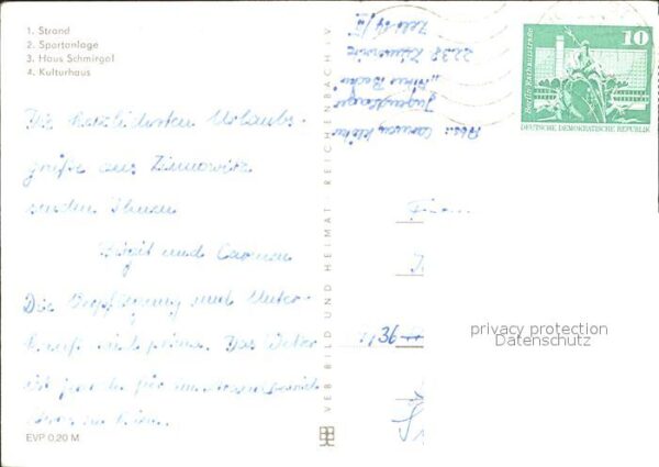 Zinnowitz Ostseebad Strand Sportanlagen Haus Schmirgal Kult – Bild 2