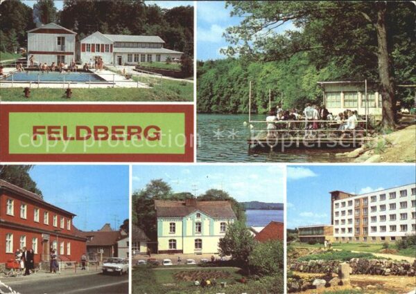 Feldberg Mecklenburg Erholungsheim Stieglitzenkrug Luzinhall
