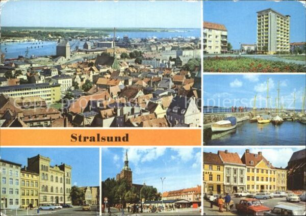 Stralsund Mecklenburg Vorpommern Leninplatz Ostkreuz Heinrich-Heine-Ring