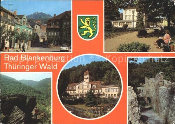 Bad Blankenburg Burgruine Greifenstein Markt Wendelstei
