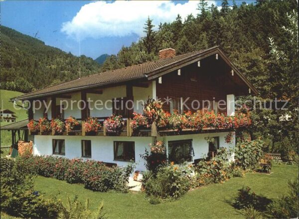Weissbach Alpenstrasse Gästehaus Rieder