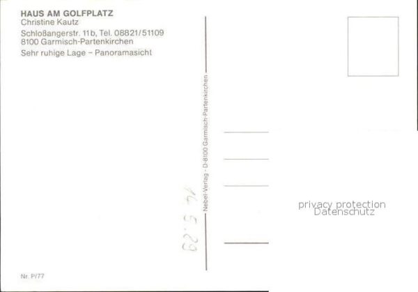 Garmisch-Partenkirchen Haus am Golfplatz – Bild 2