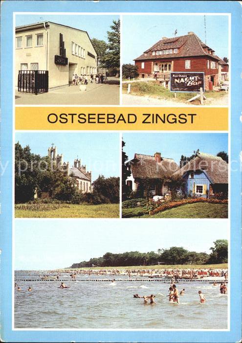 Zingst Ostseebad Restaurant Nordlicht Kurhaus Kirche Str