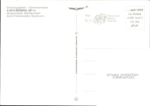 Mieminger Plateau Fliegeraufnahme – Bild 2