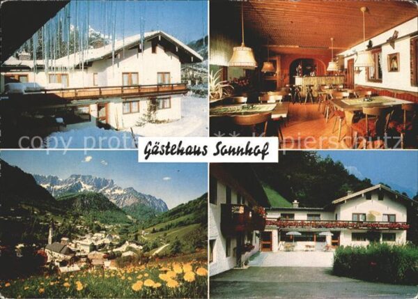 Marktschellenberg Gästehaus Sonnhof