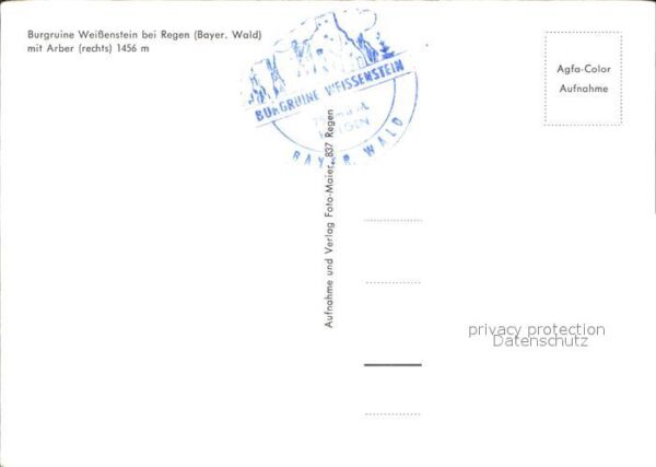 Regen Burgruine Weissenstein – Bild 2