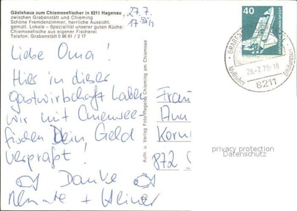 Grabenstaett Chiemsee Gästehaus zum Chiemseefischer – Bild 2