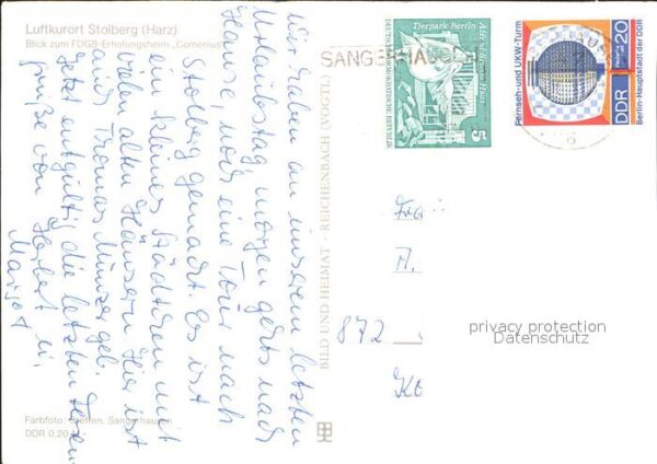 Stolberg Harz Erholungsheim Comenius – Bild 2