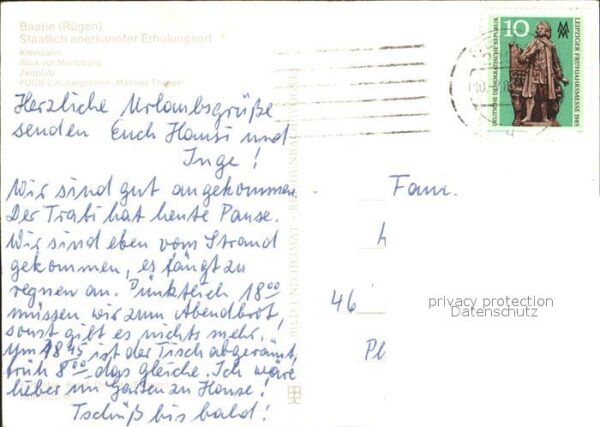 Baabe Ostseebad Ruegen Kleinbahn Moritzburg Camping – Bild 2