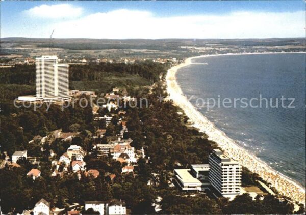 Timmendorfer Strand Fliegeraufnahme Golf- und Sporthotel Ma