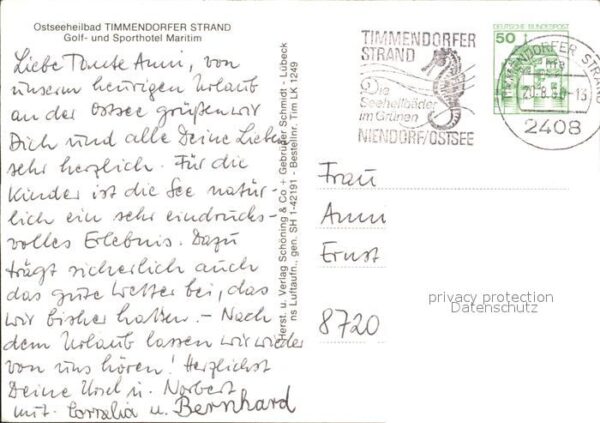 Timmendorfer Strand Fliegeraufnahme Golf- und Sporthotel Ma – Bild 2