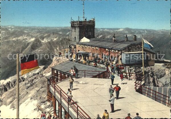 Garmisch-Partenkirchen Münchner Haus am Zugspitzgipfel