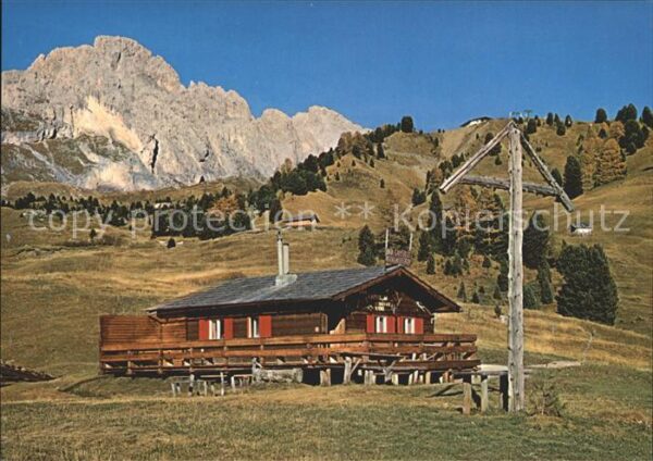 Val Gardena Baita Gamsblut Hütte