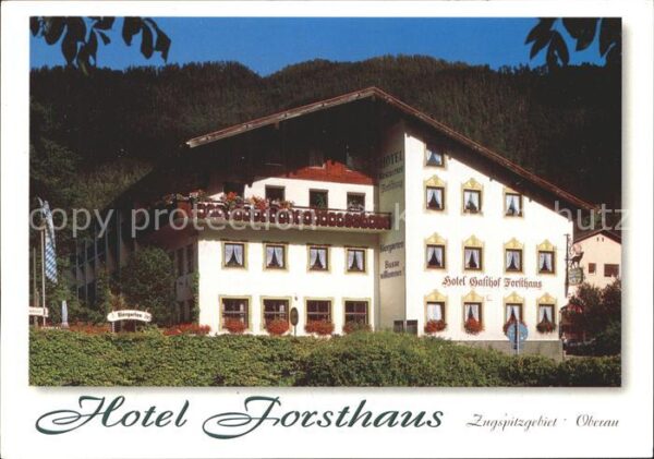 Oberau Loisach Hotel Forsthaus Zugspitzgebiet
