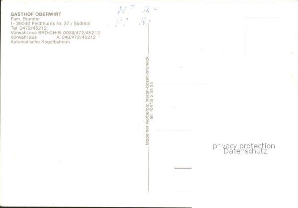 Feldthurns Gasthof Oberwirt – Bild 2