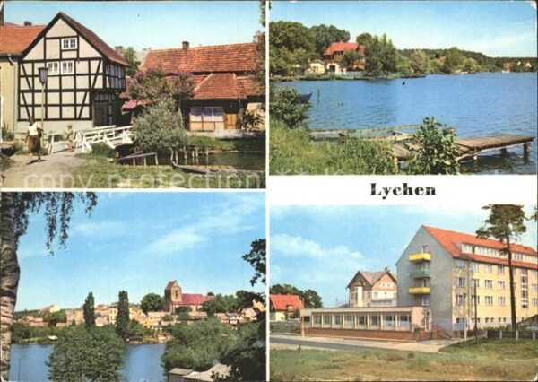 Lychen Malerwinkel Oberpfuhlsee Stadtsee