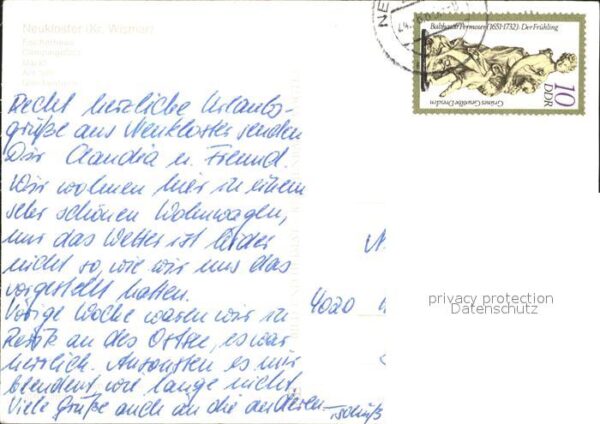Neukloster Mecklenburg Camping See Fischerhaus Glockenturm – Bild 2