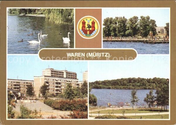 Waren Mueritz Tiefwarensee und Müritz