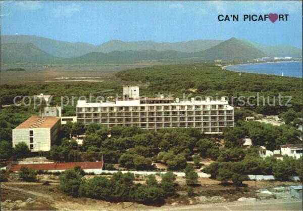 Can Picafort Mallorca Hotel Gran Vista Fliegeraufnahme