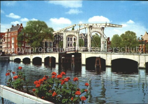 Amsterdam Niederlande Magere Brug Ziehbrücke