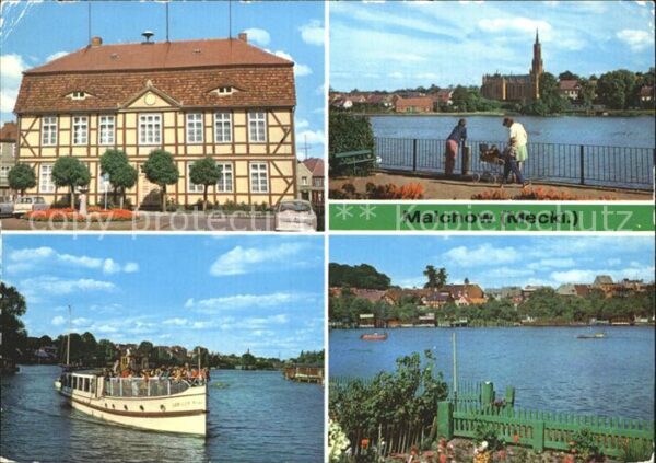 Malchow Rathaus Malchower See Kloster Ausflugsb