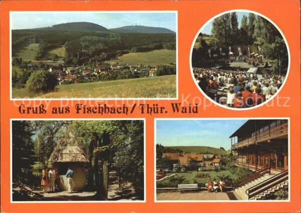 Fischbach Rhoen Grosser Inselsberg Bergbühne Park Thüri